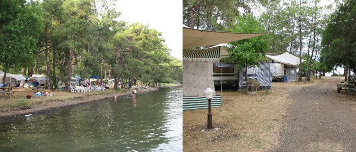Marmaris'e Yakın Kamp Yerleri Çubucak Orman Kampı, Marmaris