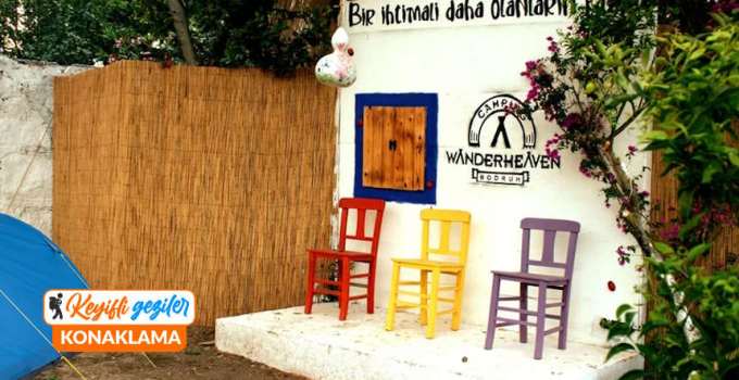 Bodrum Wanderheaven Camping, Bodrum Wanderheaven Kamp Alanı, Bodrum Wanderheaven Karavan Park Yeri