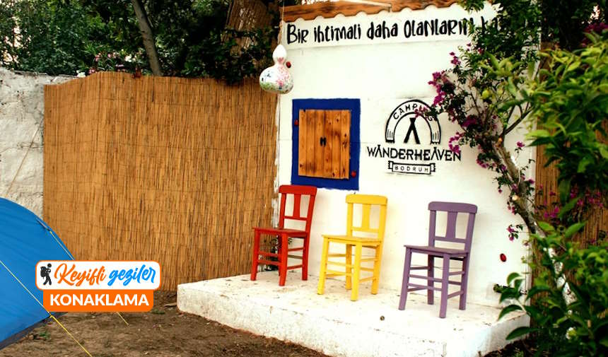 Bodrum Wanderheaven Camping, Bodrum Wanderheaven Kamp Alanı, Bodrum Wanderheaven Karavan Park Yeri