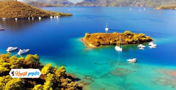 Göcek koyları isimleri neler? Göcek Tekne Turu nerelere gidiyor? Göcek tekne turu 12 Adalar hangileri?