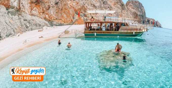 Adrasan Tekne Turu Nerelere Gidiyor, Hangi Koylara Uğruyor? Adrasan Tekne Turu Fiyatları 2024