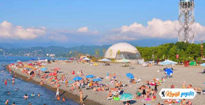 Batum'da denize giriliyor mu? En iyi Batum plajları hangileri? Gürcistan'ın en iyi plajları