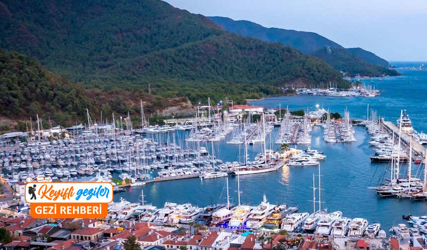 Muğla İlçe Haritası ve Tatil Yapılacak Muğla'nın İlçeleri