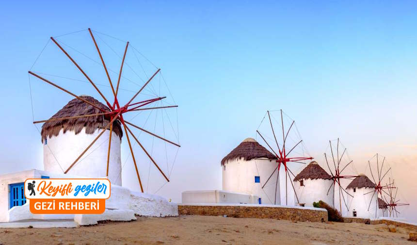 Mykonos Adası Gezilecek Yerler | Mikonos Adası Gezi Rehberi Yunan Adaları Gezisi