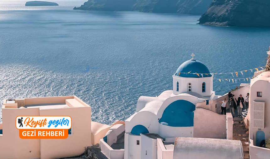 Tatil için en iyi Yunan Adası hangisi? Santorini Adası
