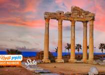 Antalya Side gezilecek yerler haritası ve Side gezi rehberi