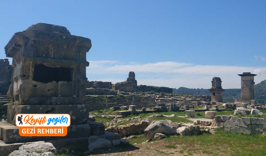 Xanthos Antik Kenti Nerede, Kim Yaptı? Xanthos Antik Kentinde Neler Var?