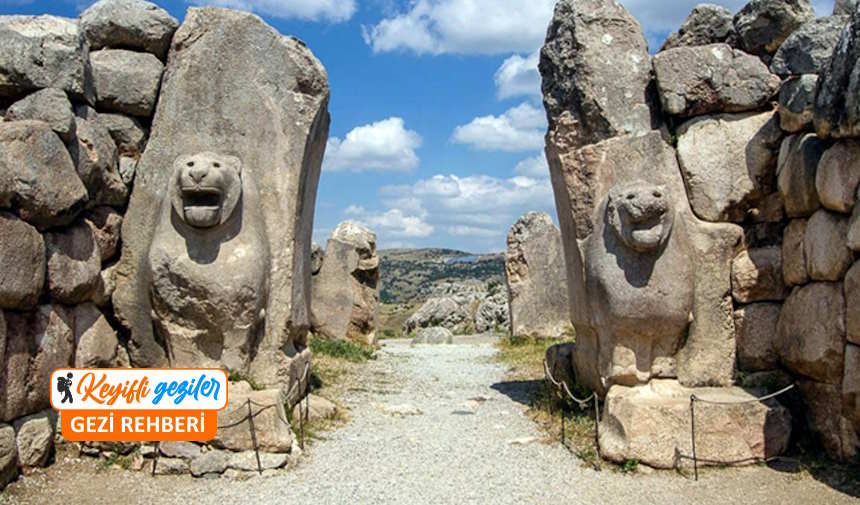 Çorum Gezilecek Yerler Listesi, Çorum'da Nereler Gezilir? Hattuşaş Antik Kenti (Hattuşa)