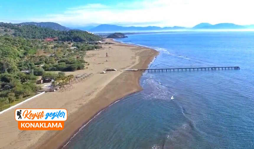 Dalaman'da denize nerede girilir? En iyi Dalaman plaj ve koyları Sarçed Plajı