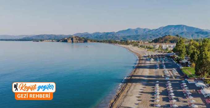 Dalaman'da denize nerede girilir? En iyi Dalaman plaj ve koyları Dalaman Sarıgerme Plajı