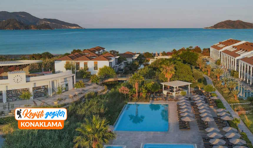 Fethiye Otelleri 5 yıldız ultra herşey dahil oteller Jiva Beach Resort Fethiye 