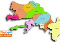 Muğla İlçe Haritası ve Tatil Yapılacak Muğla'nın İlçeleri