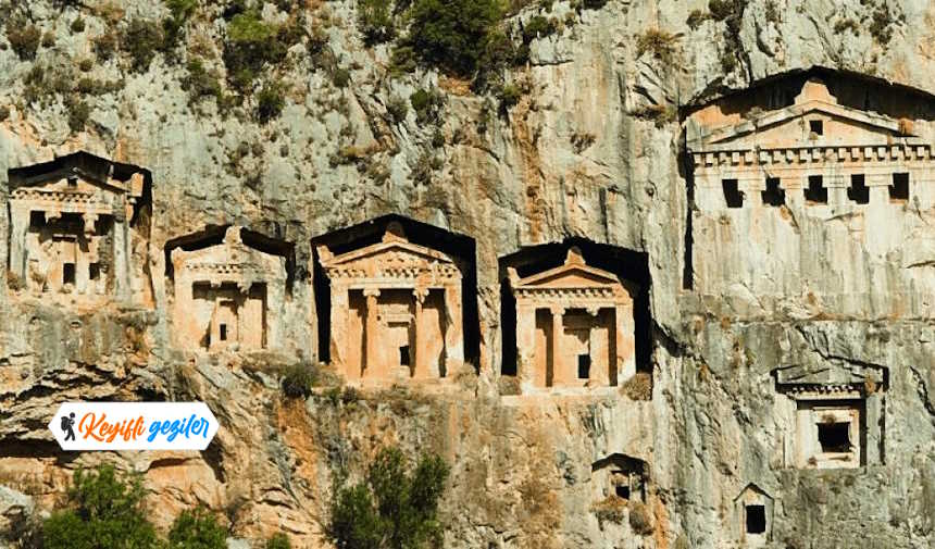 Dalyan gezilecek yerler listesi - Kaunos Antik Kenti