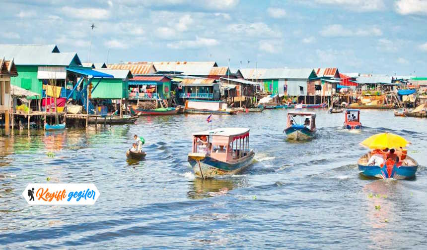 Kamboçya'da Gezilecek Yerler Listesi - Tonla Sap Gölü