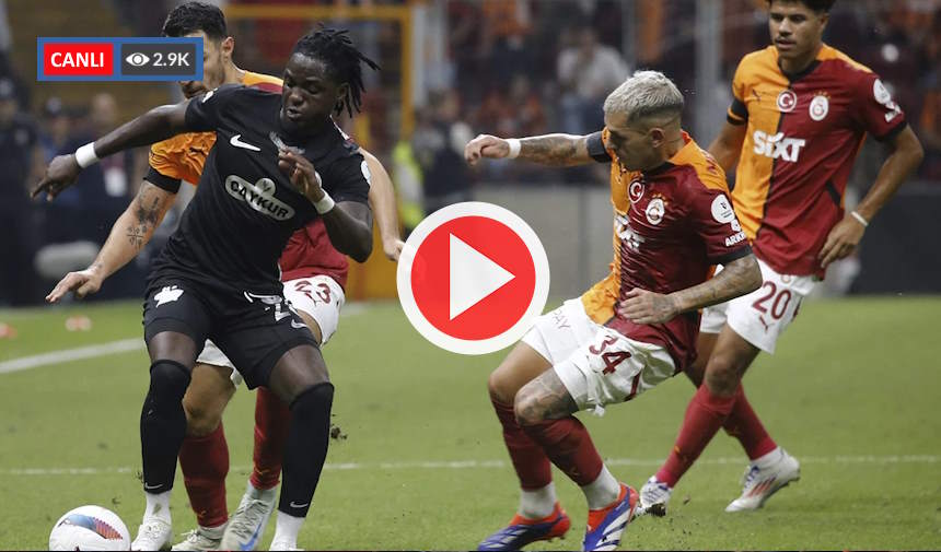 Galatasaray Çaykur Rizespor maçı canlı izle şifresiz