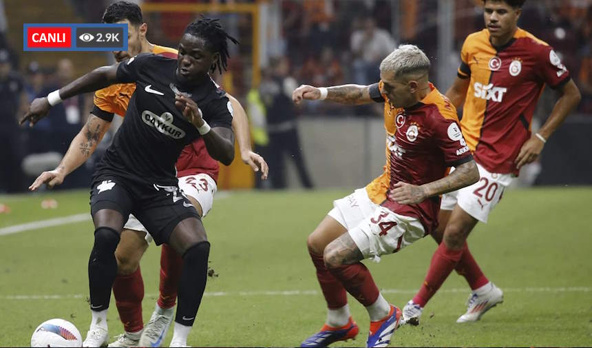 Galatasaray Çaykur Rizespor maçı nereden izlenir? Bu akşam Galatasaray Çaykur Rizespor maçını canlı veren kanallar hangileri?