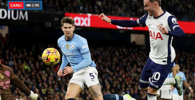 Manchester City Tottenham maçı canlı izle şifresiz
