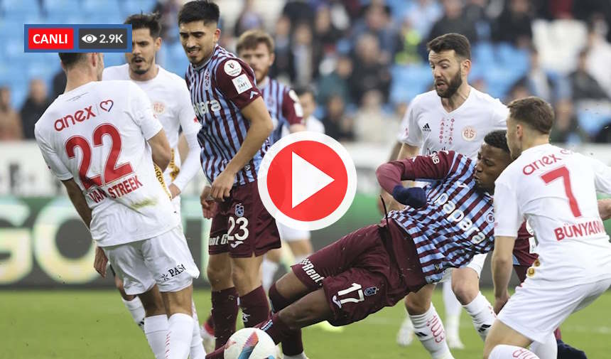 Taraftarium24 Trabzonspor Antalyaspor maçı canlı izle şifresiz